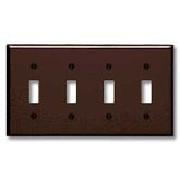 Leviton 88012 Standard Size 4-Gang